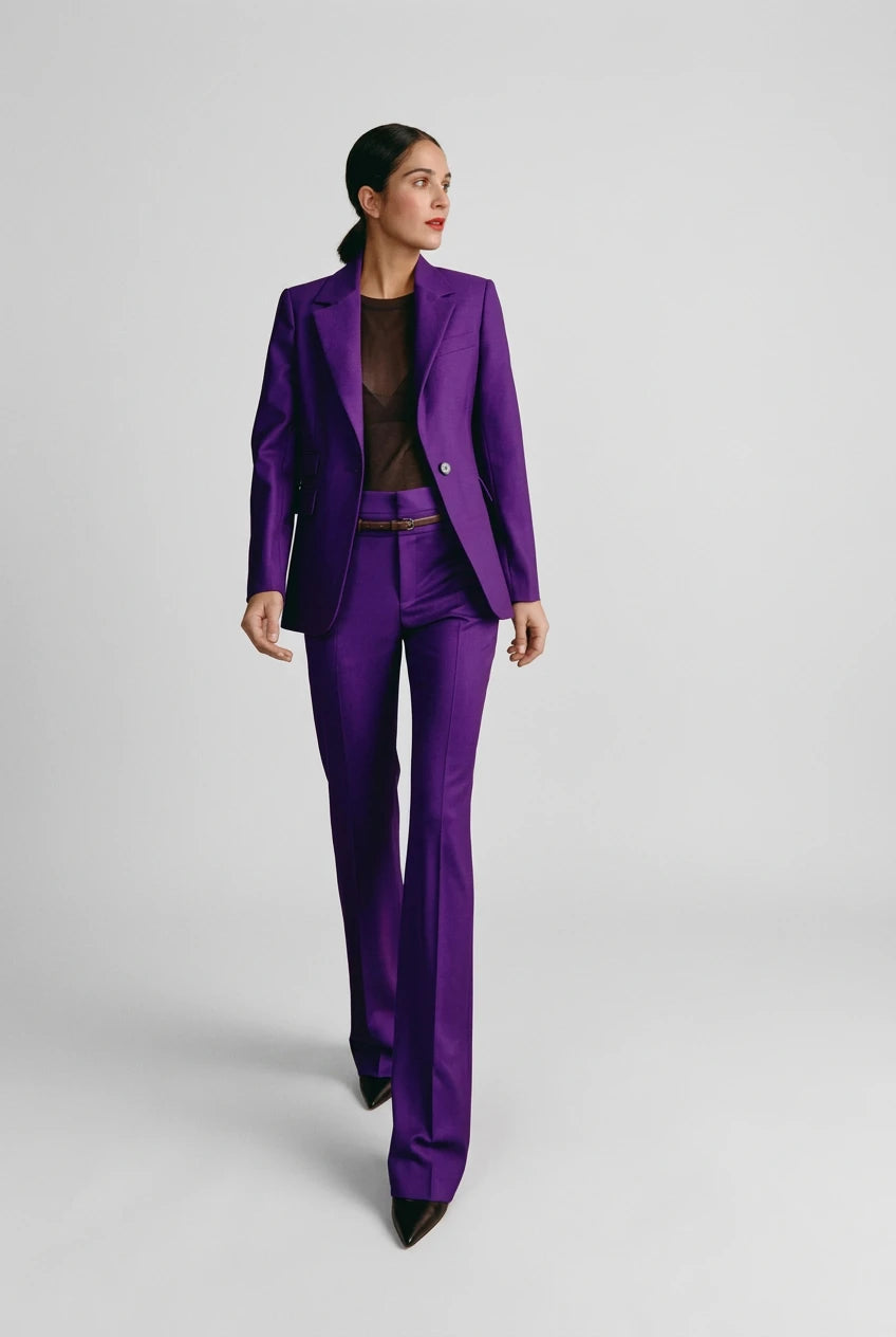 BLAZER TANIA MORADO
