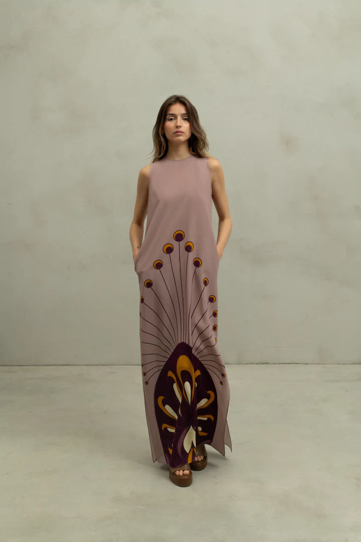 VESTIDO ELENA MALIBU DROPS