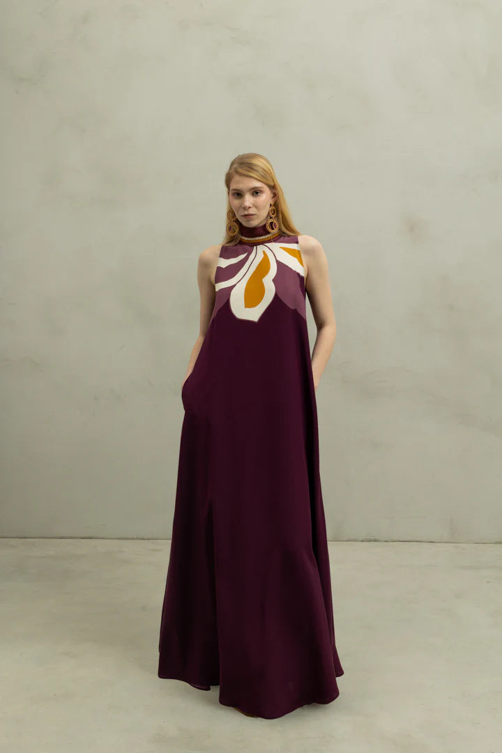 VESTIDO KOM MALIBU DROPS