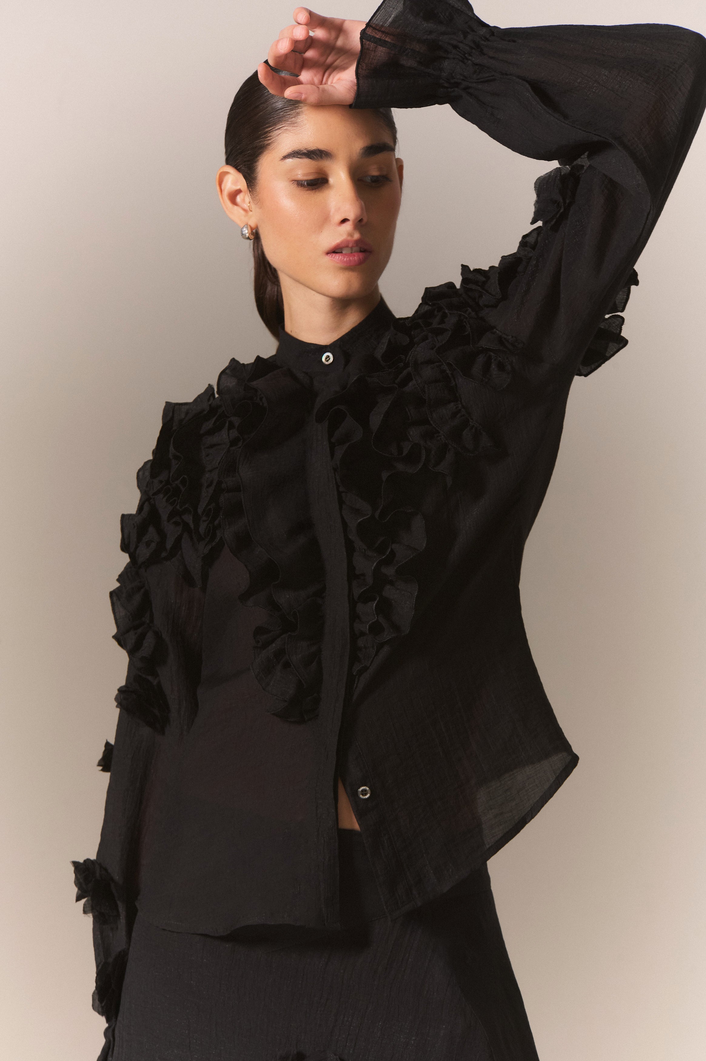 CAMISA ROMANZA BLACK