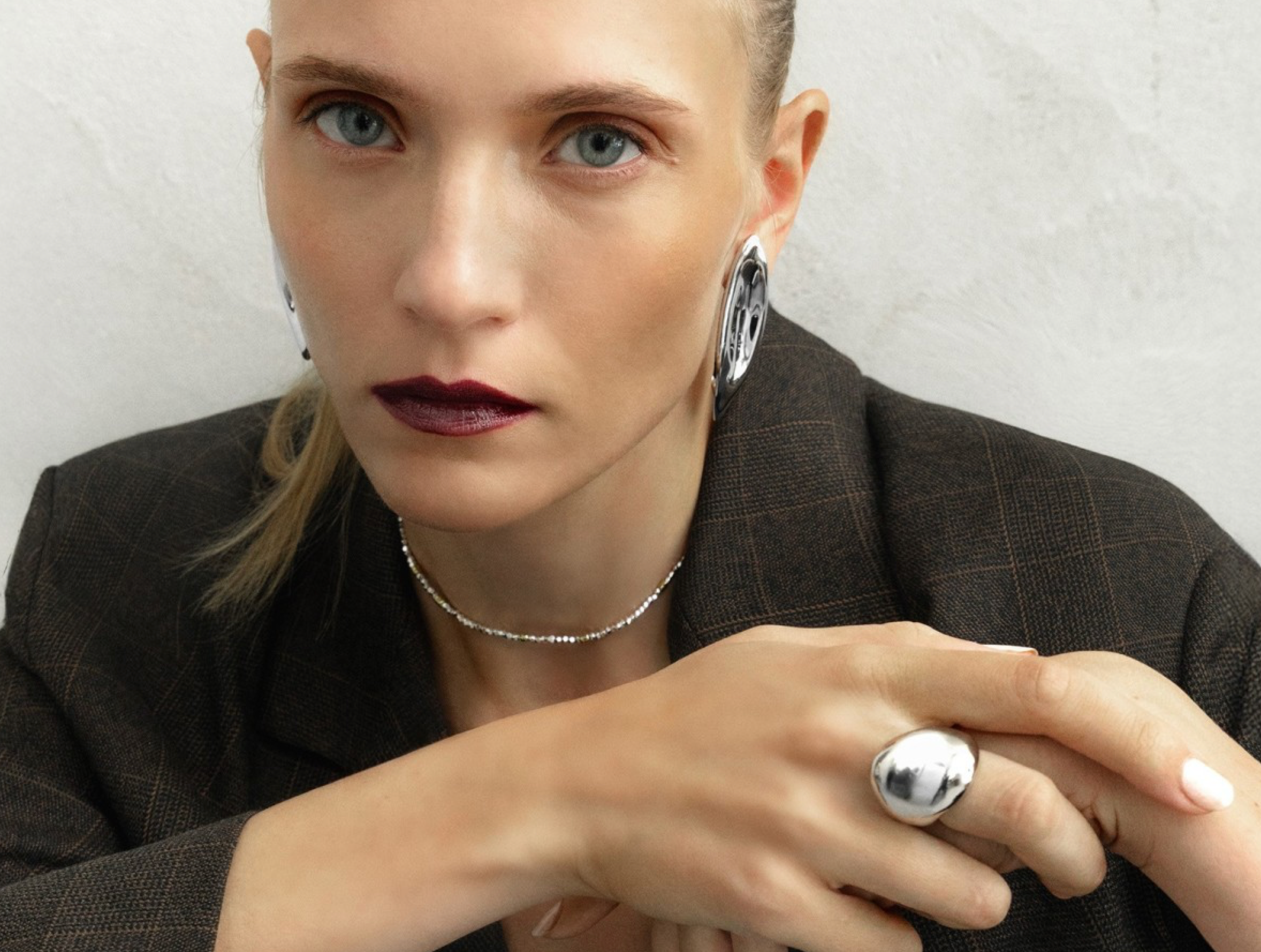 PENDIENTES MOARE PLATA