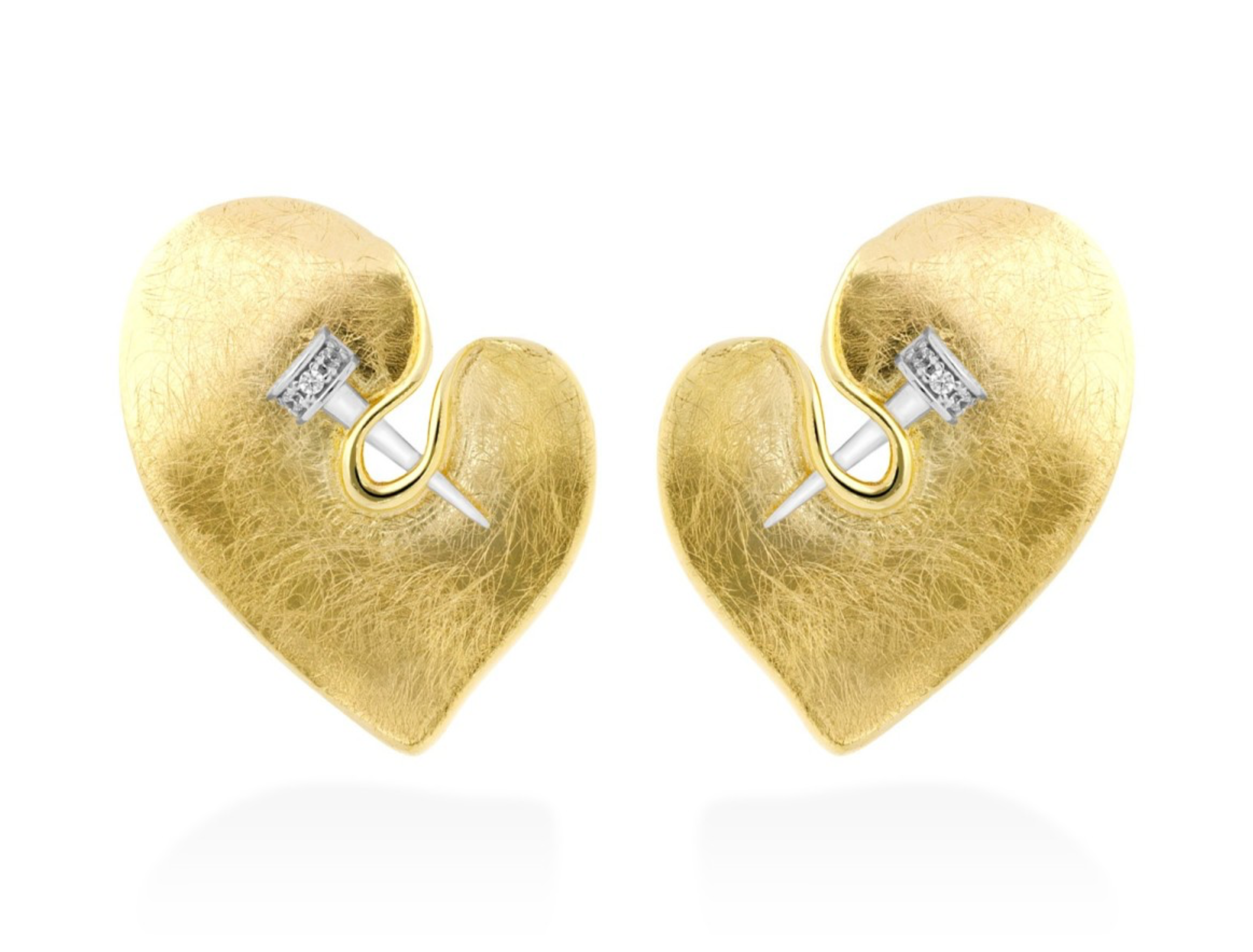 PENDIENTES CORAZON SILK