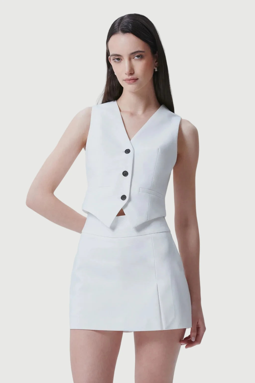 CHALECO ACCADEMIA OFF WHITE