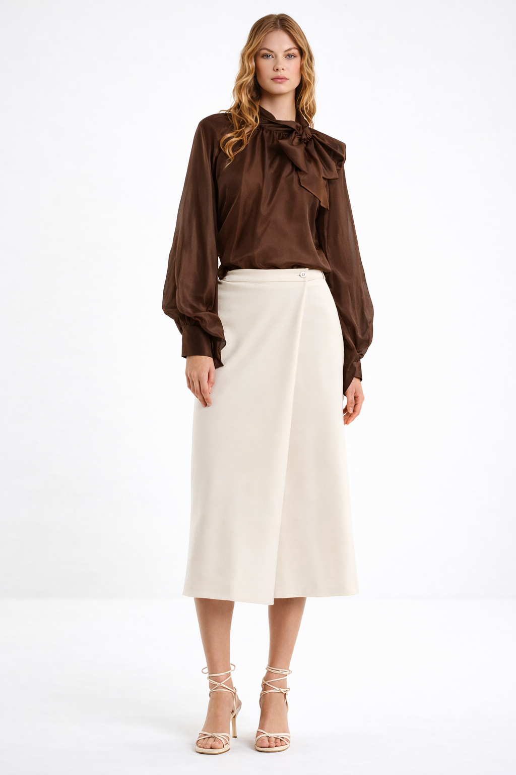 CAMISA MARRON LAZO VV
