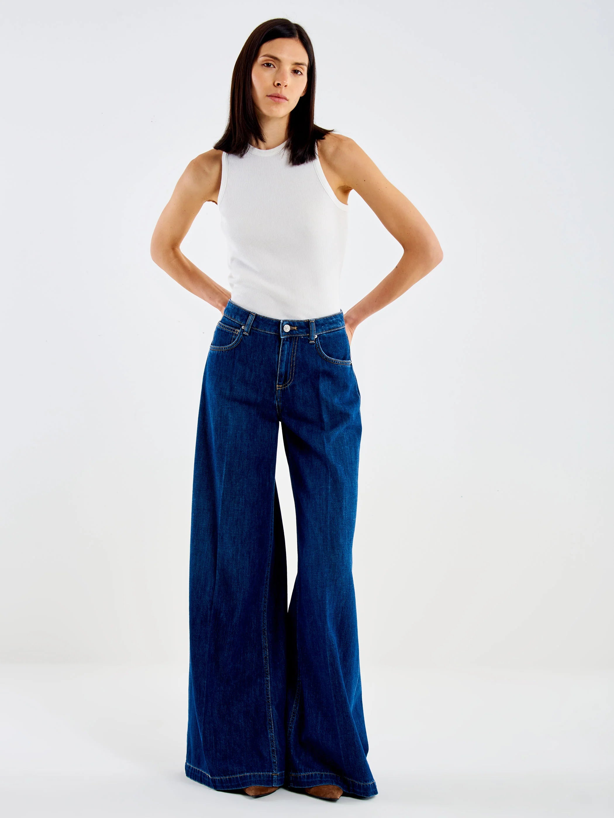 PANTALON DENIM BLUE MADISON