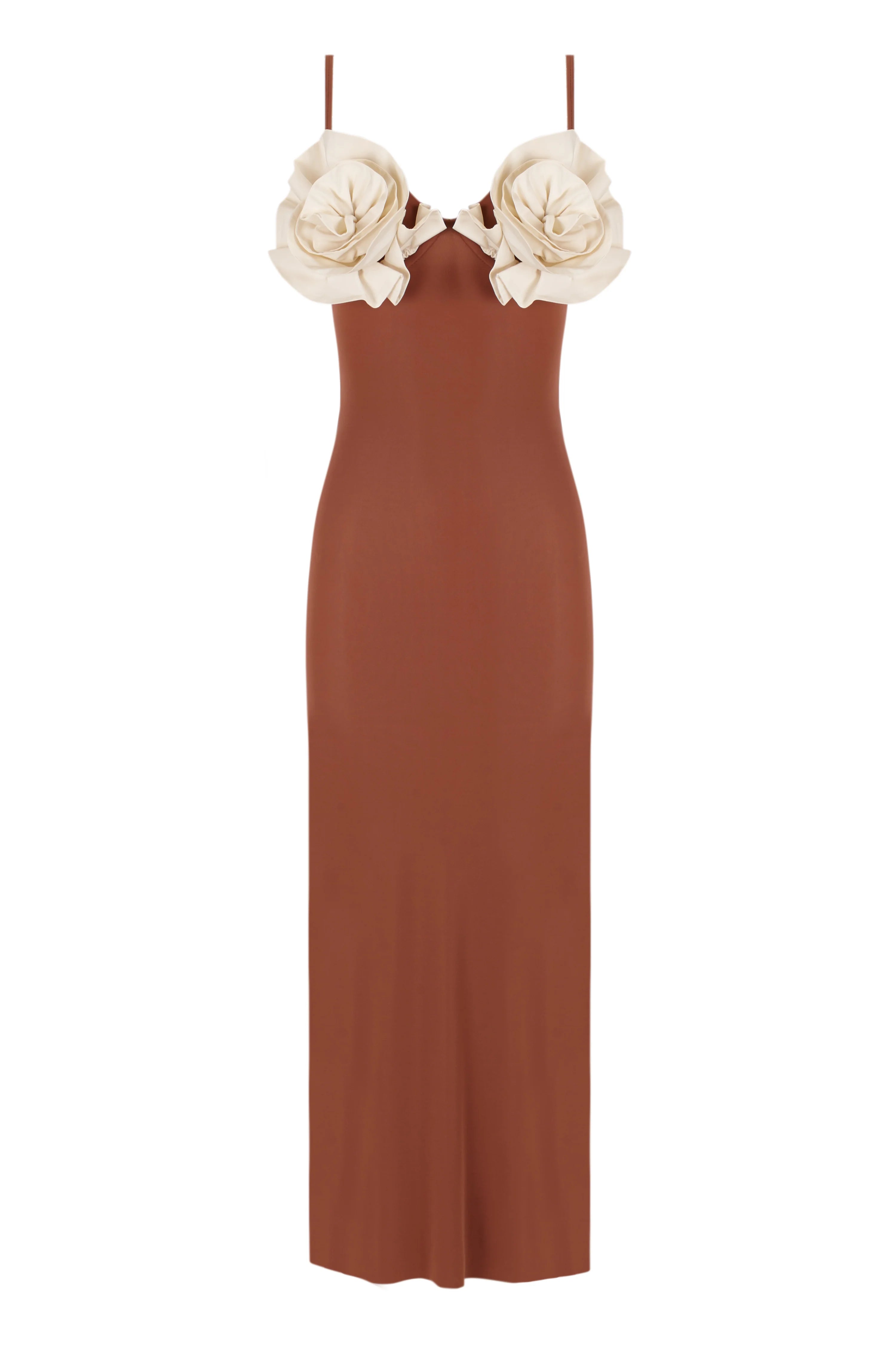 VESTIDO SUNFLOWER MARRON