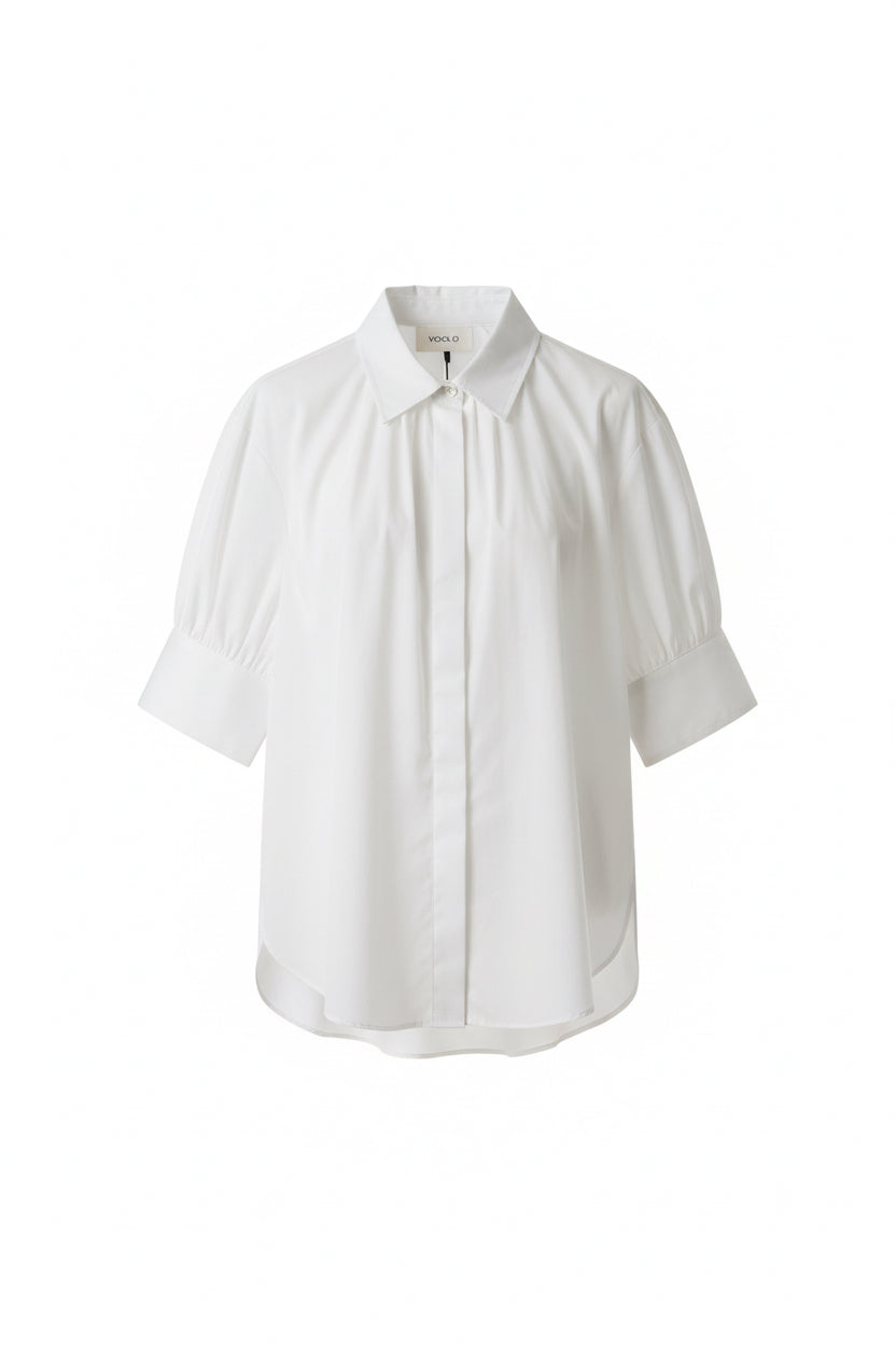 CAMISA BLANCA MANGAS CORTA VV