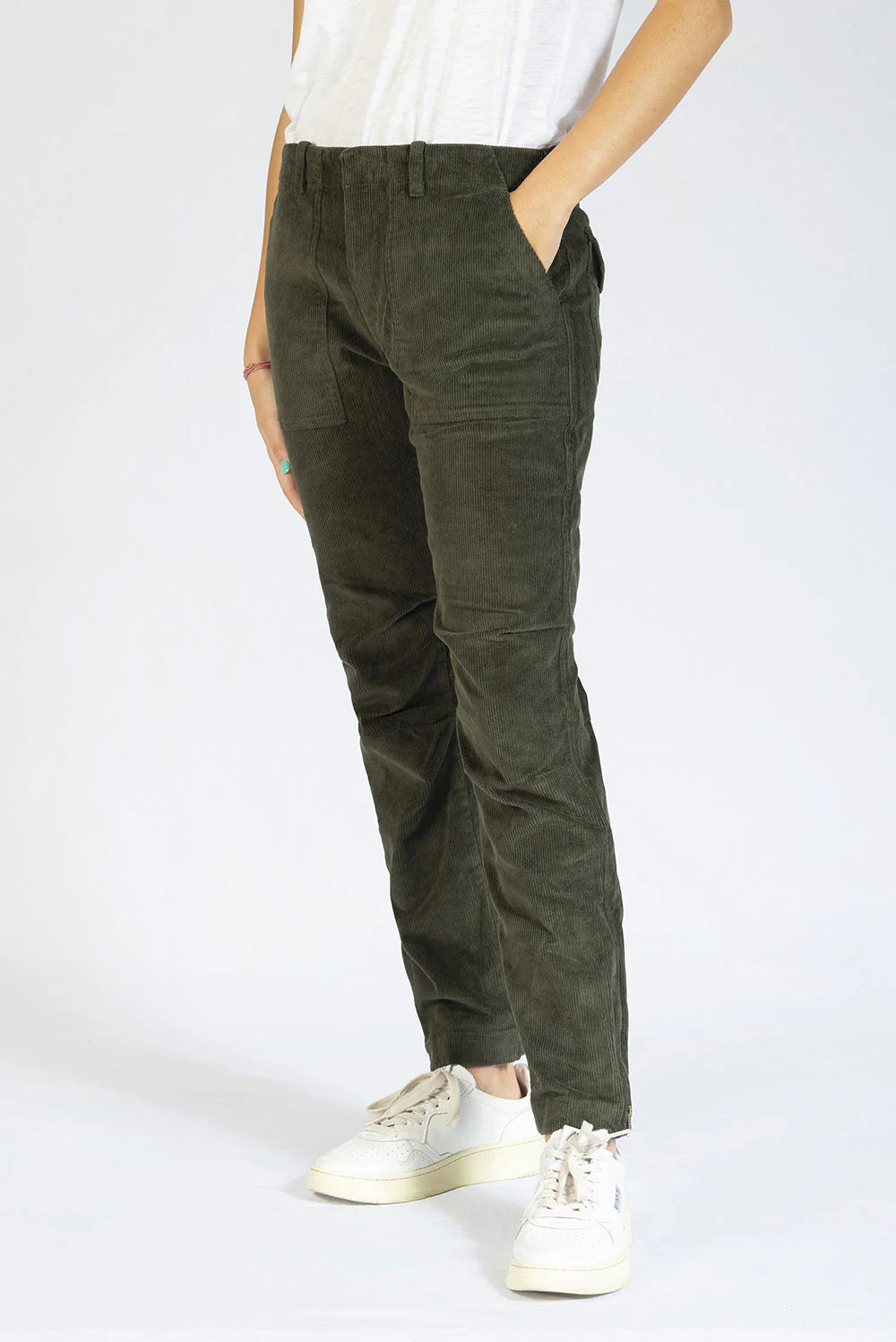 EMA CORDUROY MILITARY PANTS