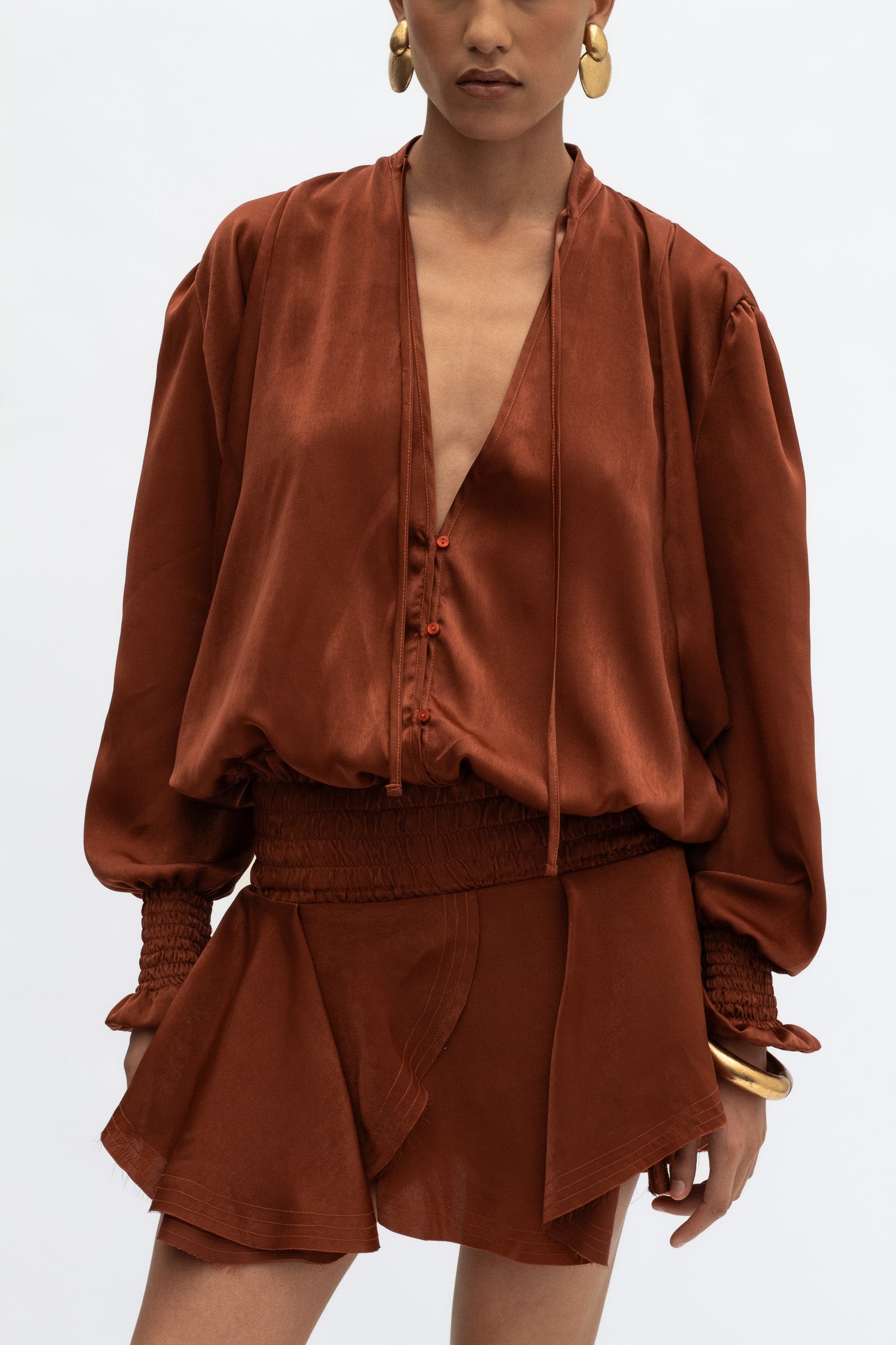 LA MATRIARCA DRESS COPPER