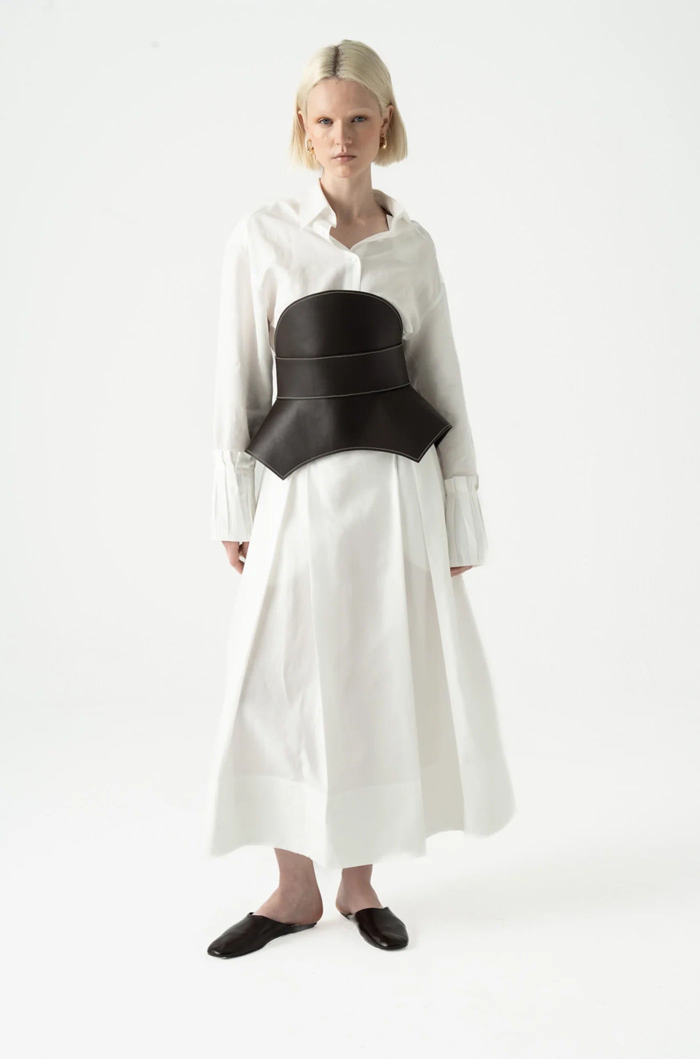 LA PATRONA SKIRT WHITE