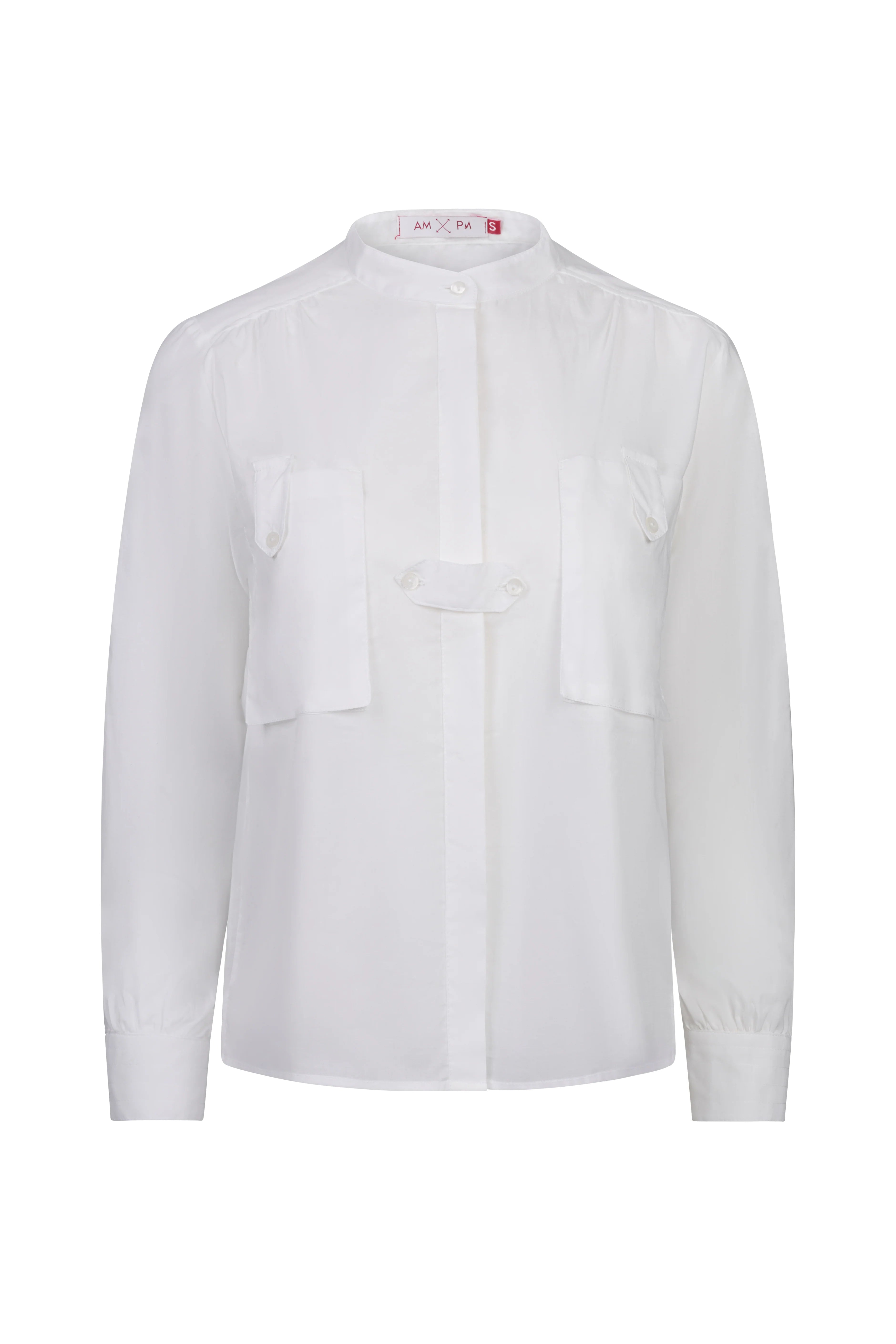 CAMISA BLANCO MANGAS LARGAS