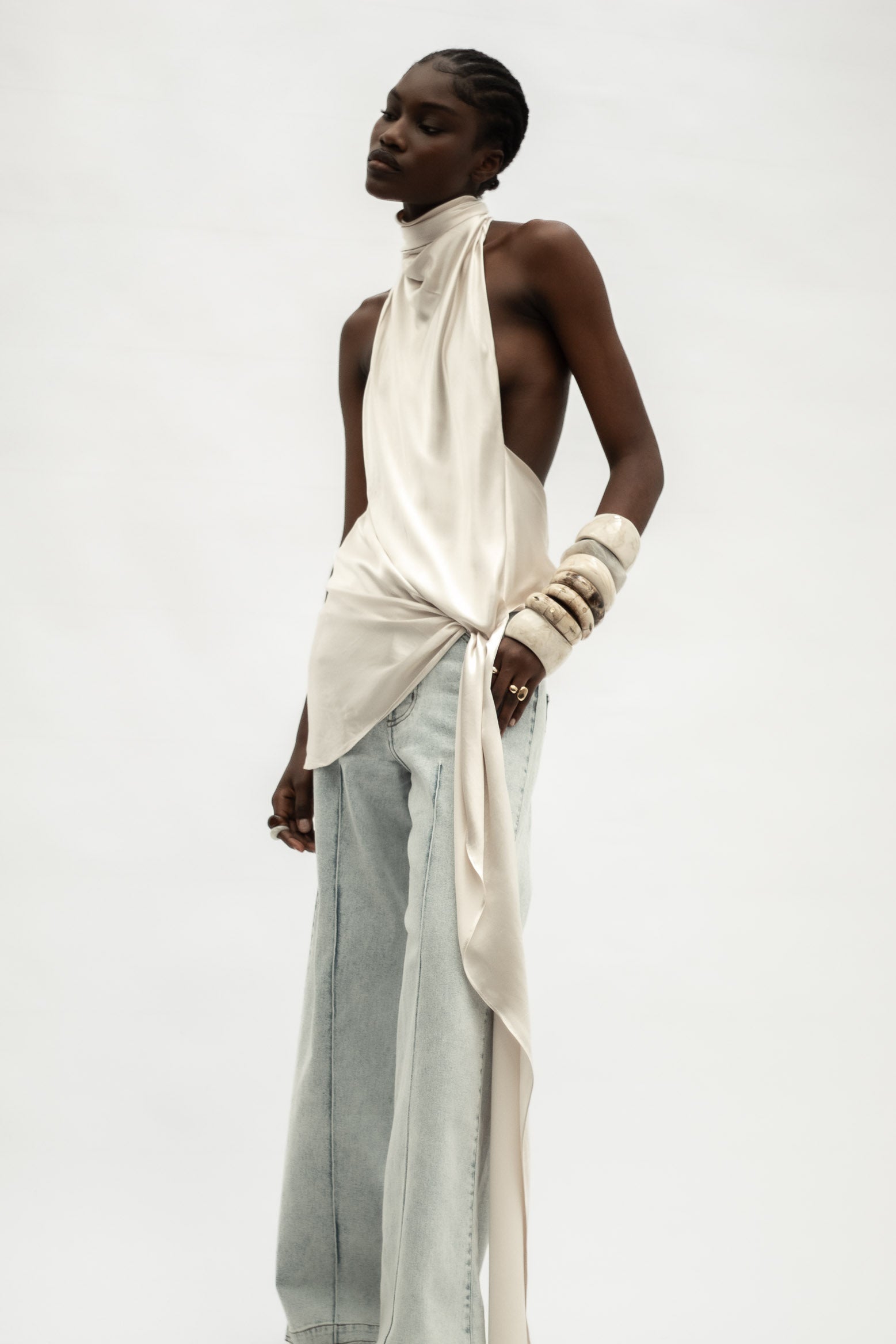 LA JOYITA BLOUSE OFF WHITE