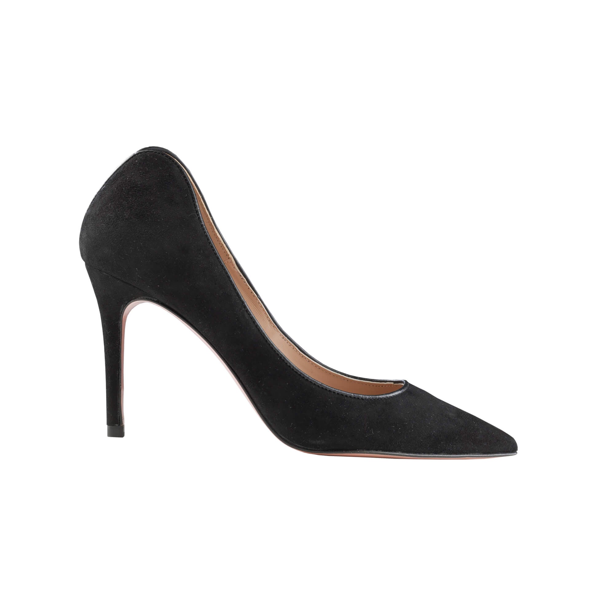 STILETTO KATE BLACK SUEDE 10
