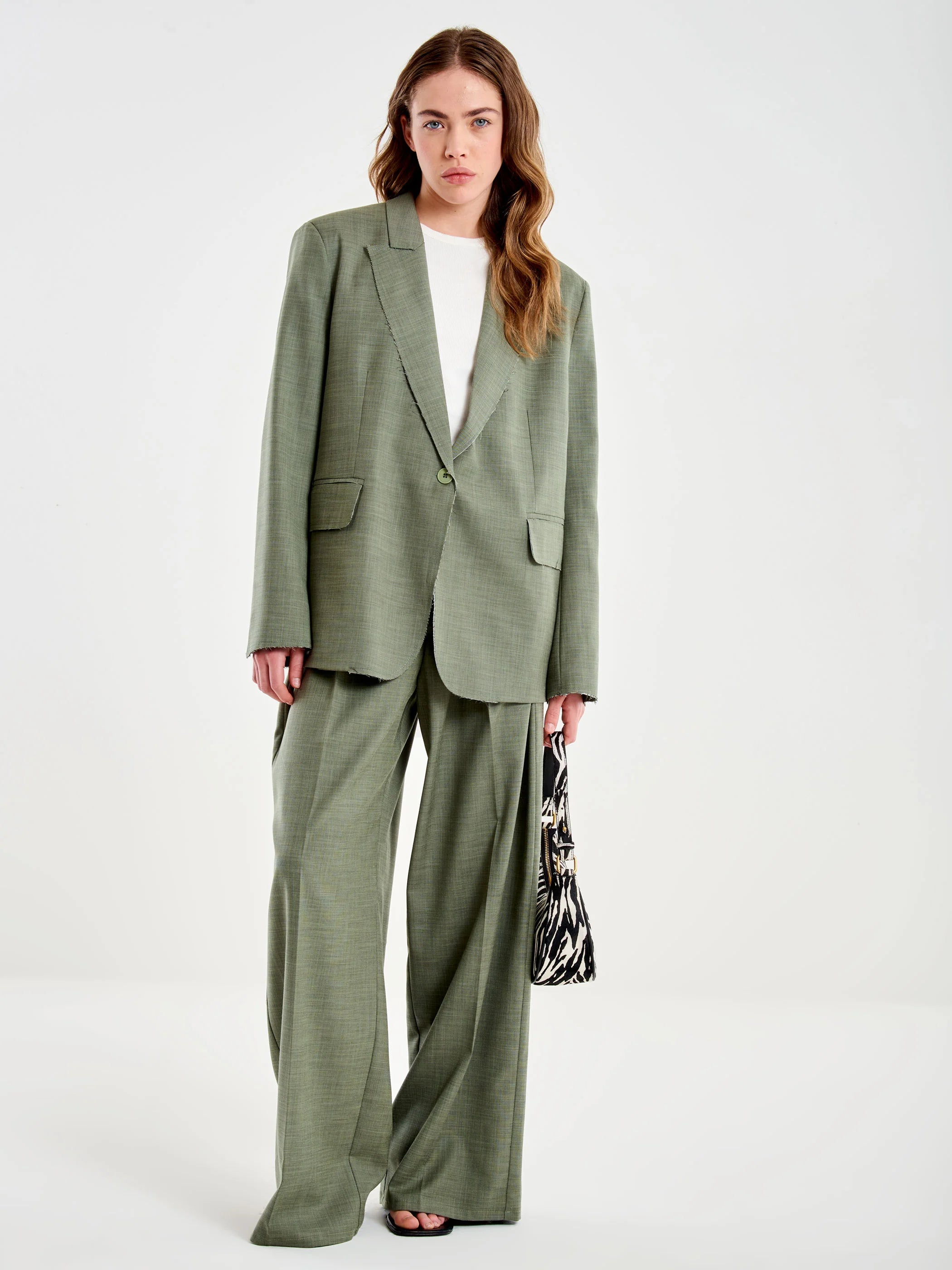 BLAZER OLIVA PRIMAVERA VV