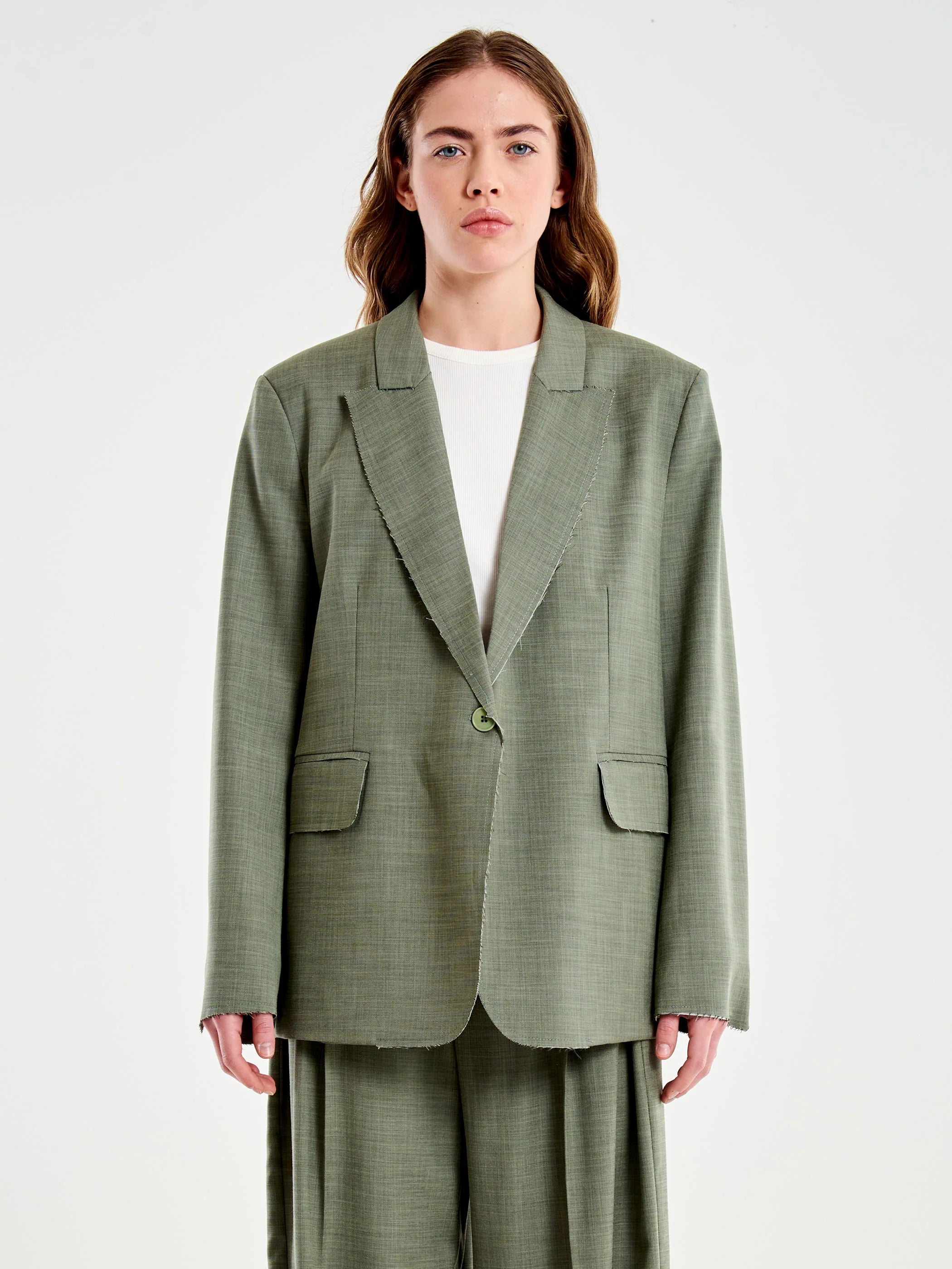 BLAZER OLIVA PRIMAVERA VV