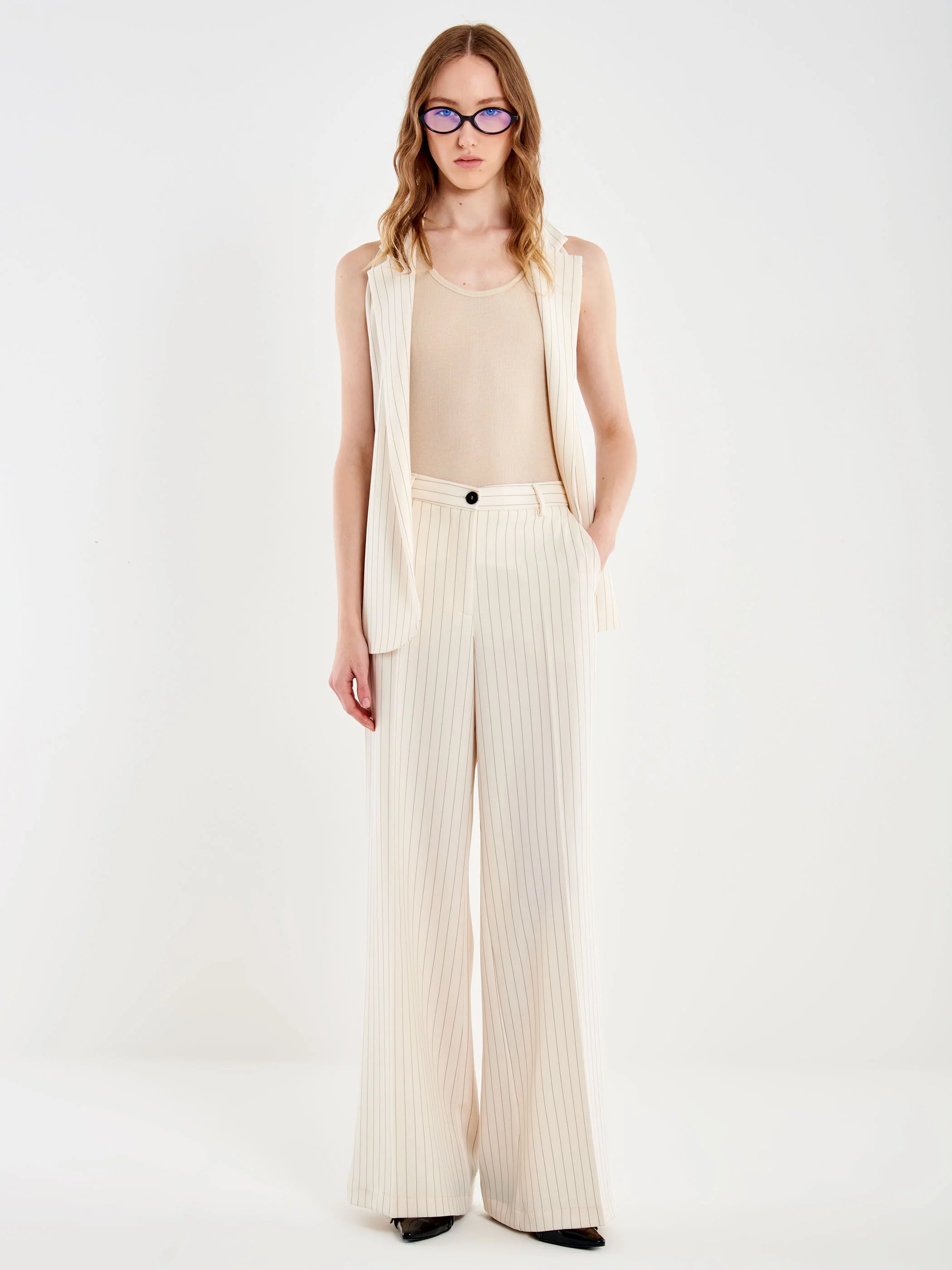 PANTALON BEIGE RAYA DIPLOMATICA