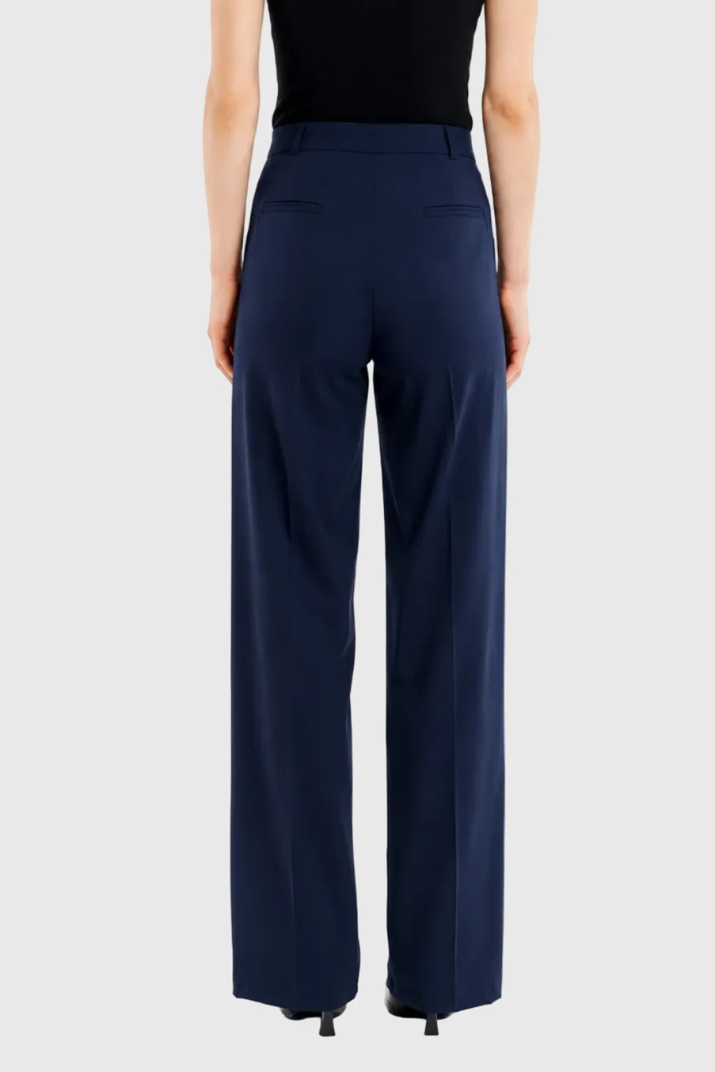 PANTALON PALAZZO AZUL MARINO