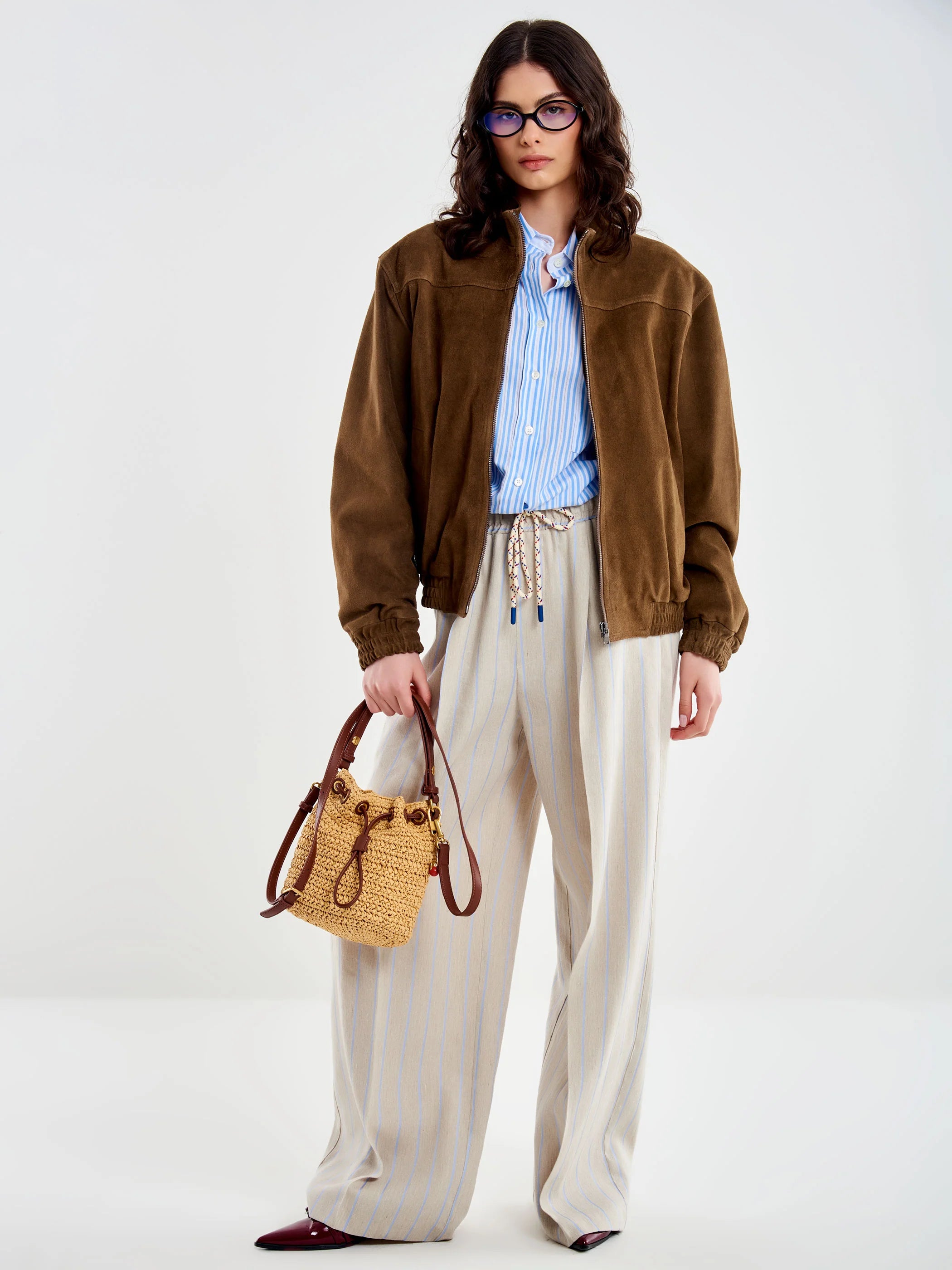 BOMBER ANTE MARRON VV