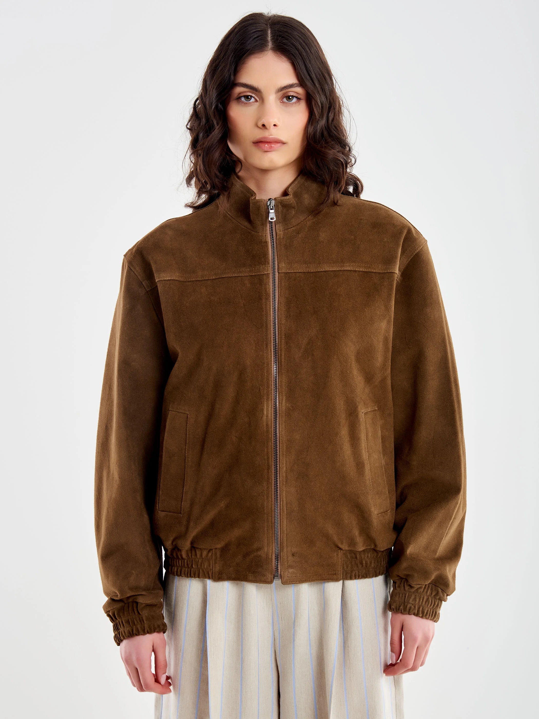 BOMBER ANTE MARRON VV