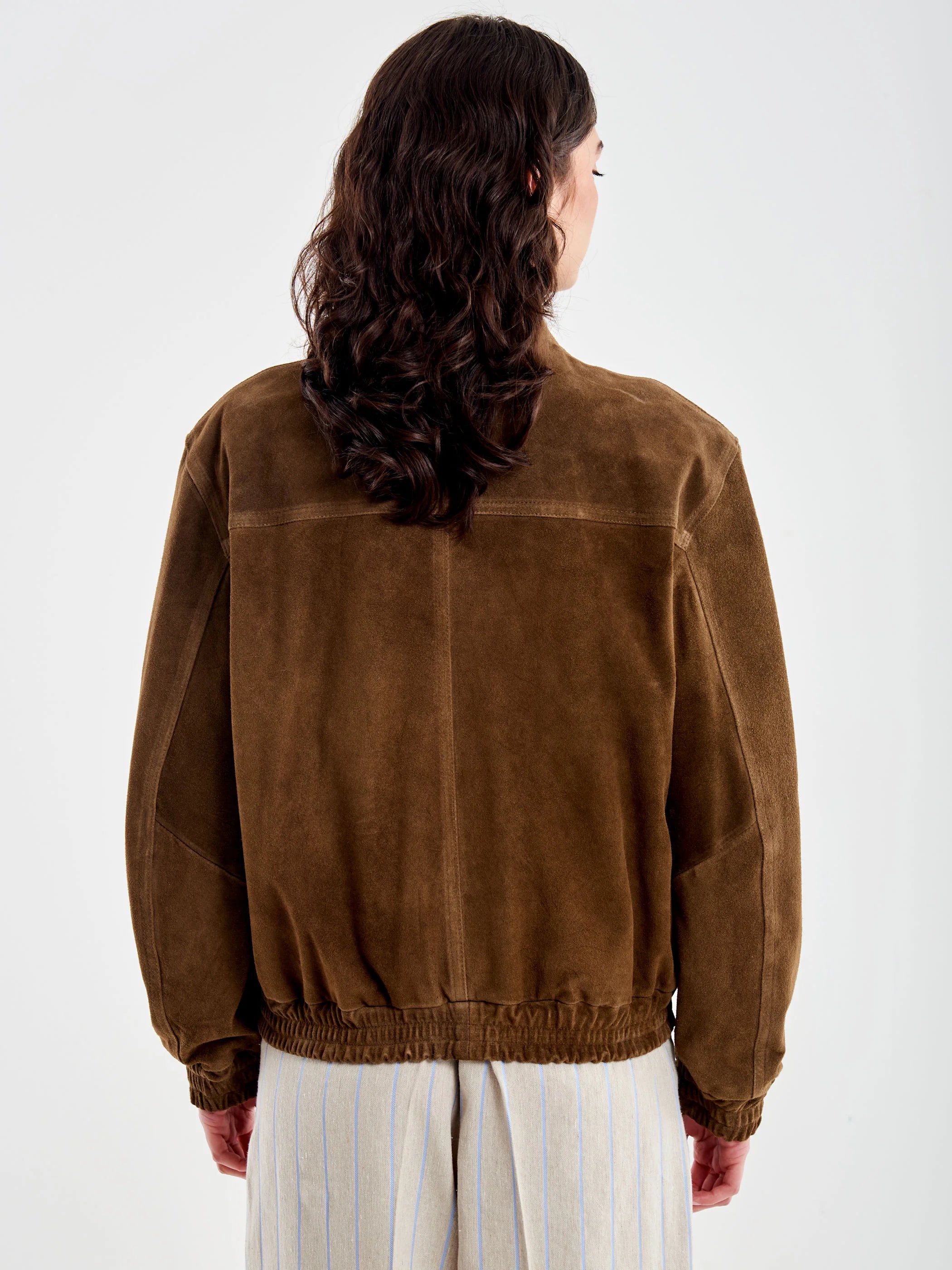 BOMBER ANTE MARRON VV