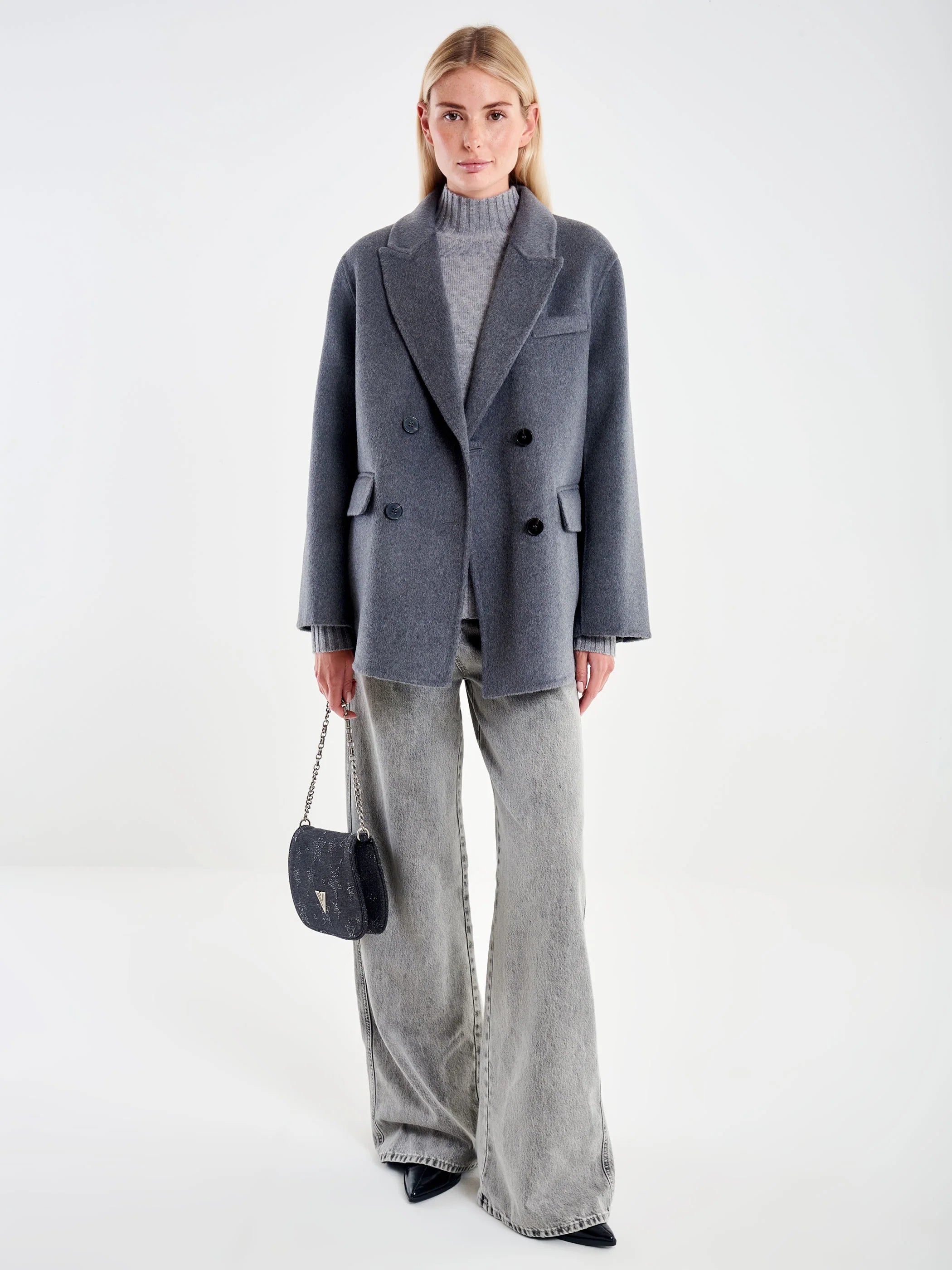 BLAZER LANA GRIS VV