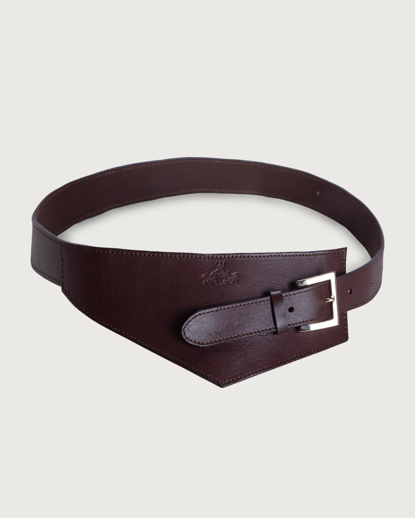 CINTURON JUSTINA CHOCOLATE