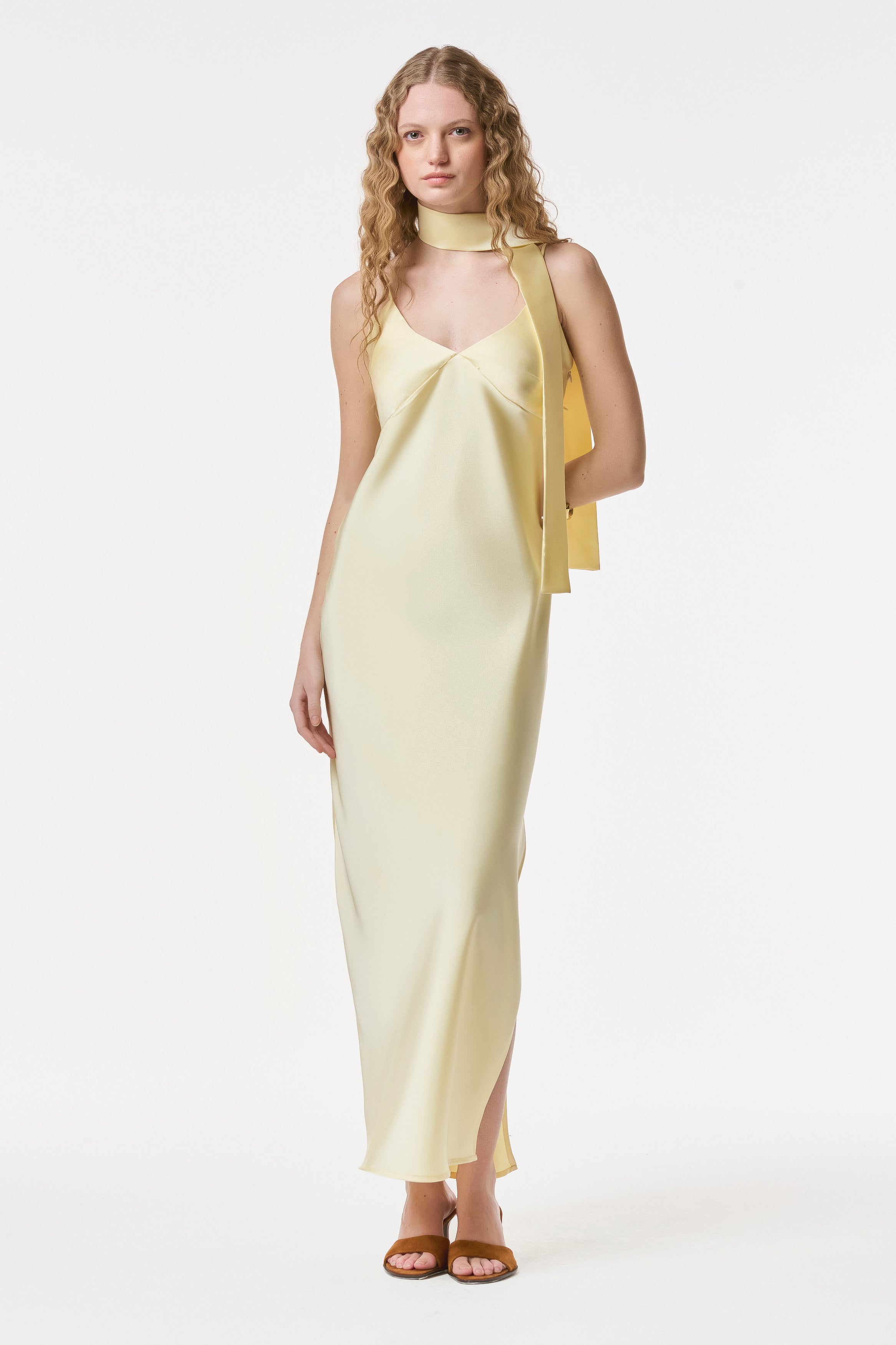 VESTIDO MADONNA YELLOW