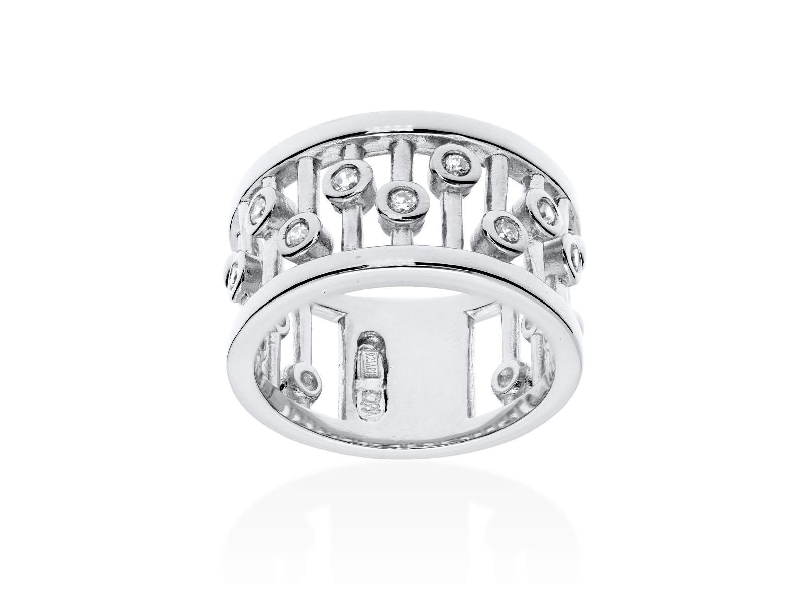 Anillo Champagne en plata