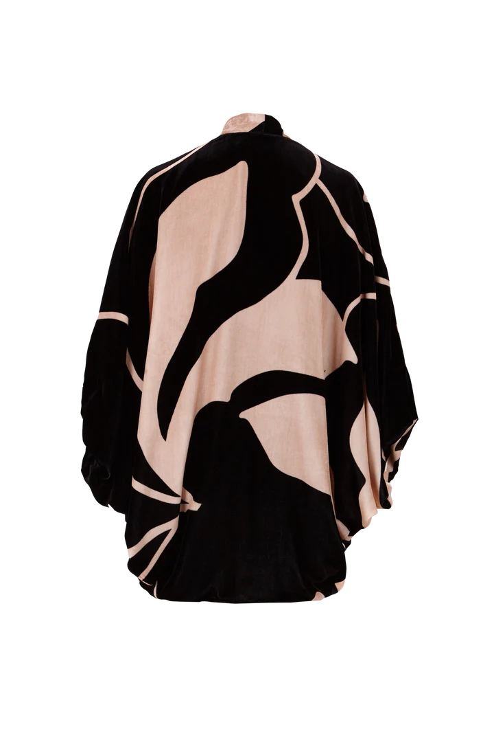 KIMONO ORQUIDEA VELVET B&N