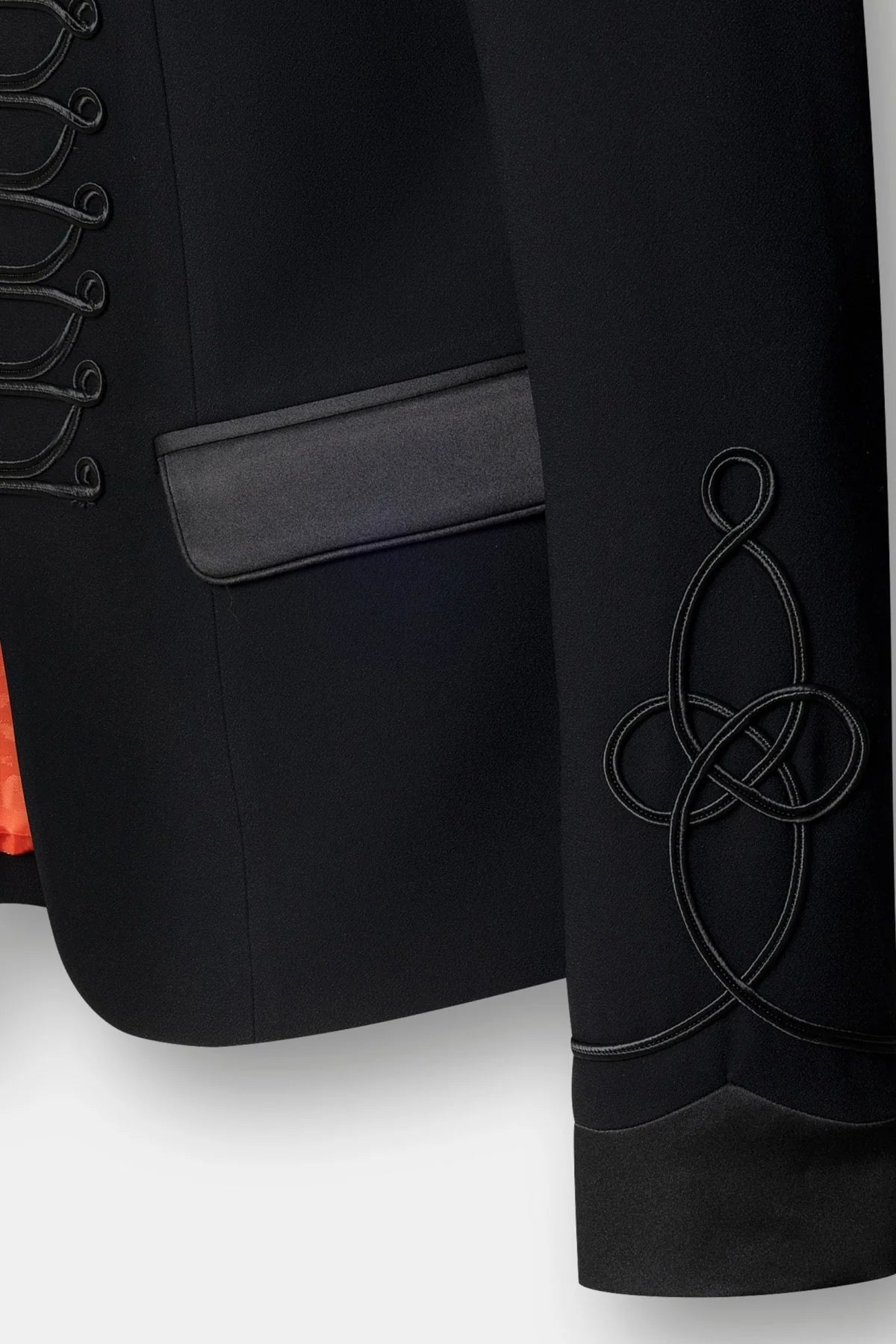 BLAZER MILITAR NEGRA ISAURA BLACK - EDICION LIMITADA