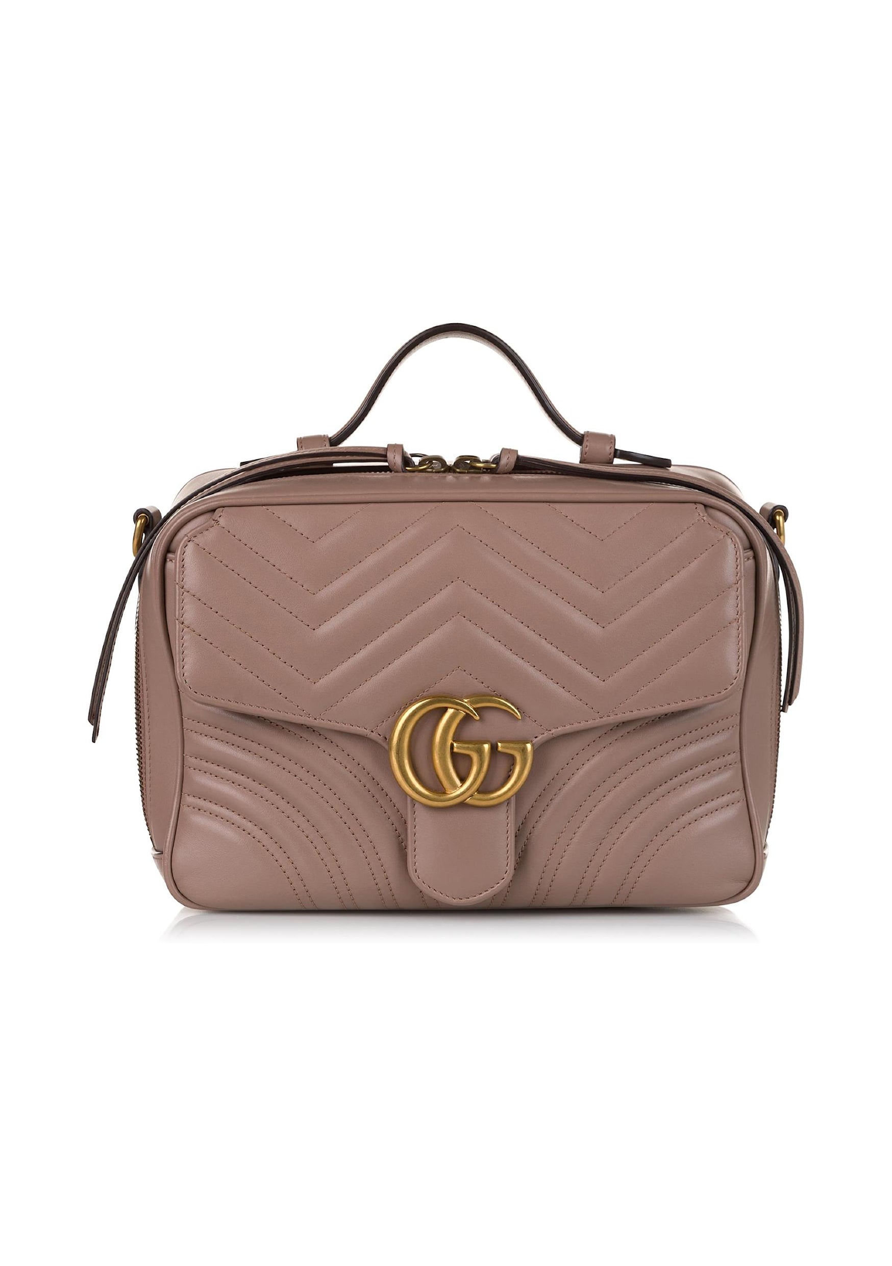 BOLSO Gucci GG Marmont Matelasse Nude