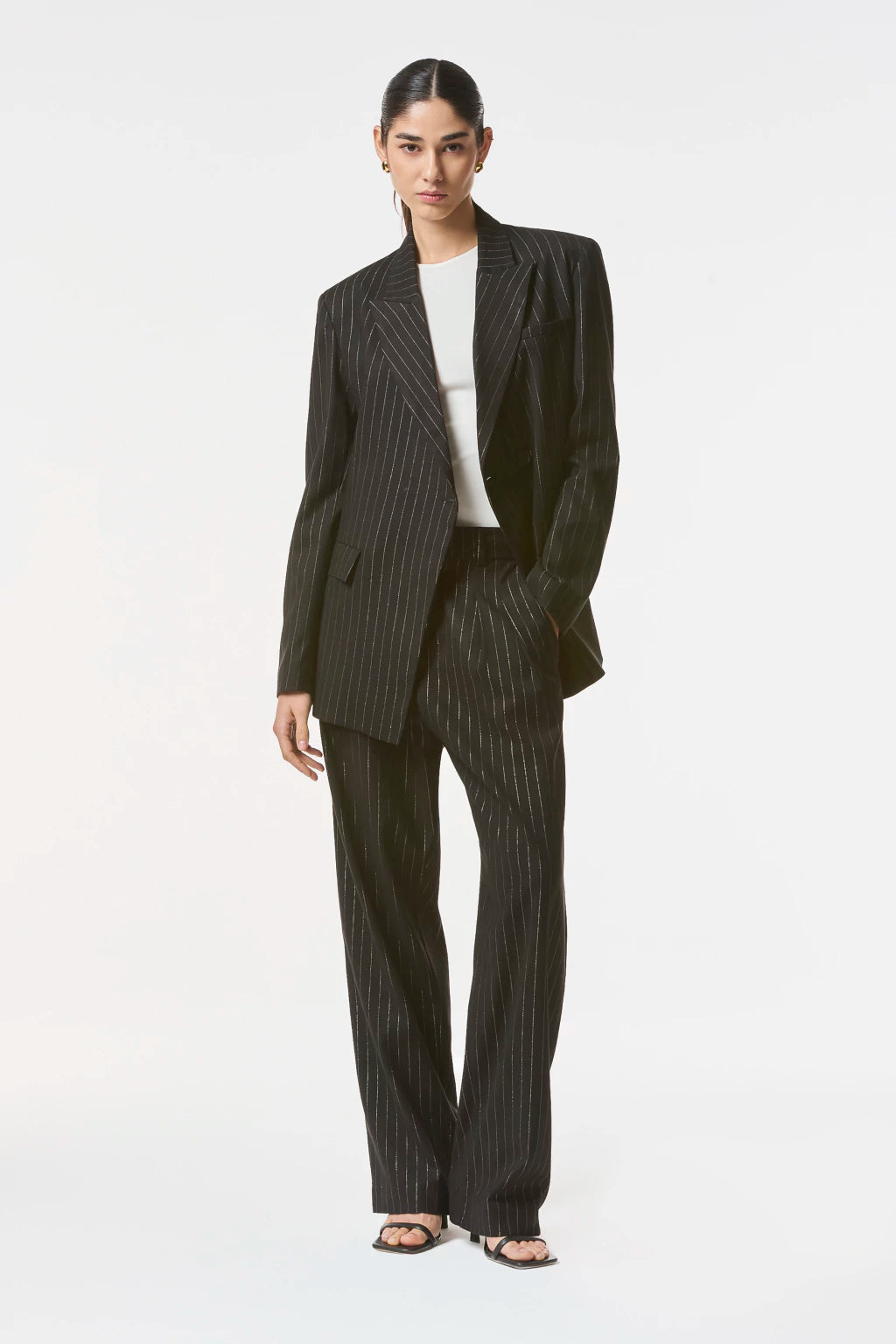 PANTALON OPERA DIPLOMATIC BLACK & SILVER