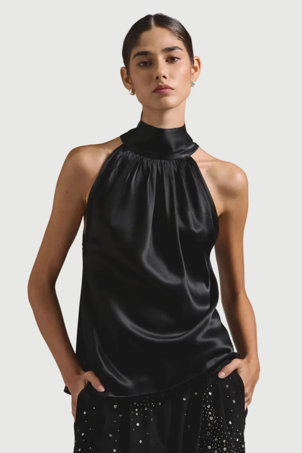 TOP LUMIERE BLACK