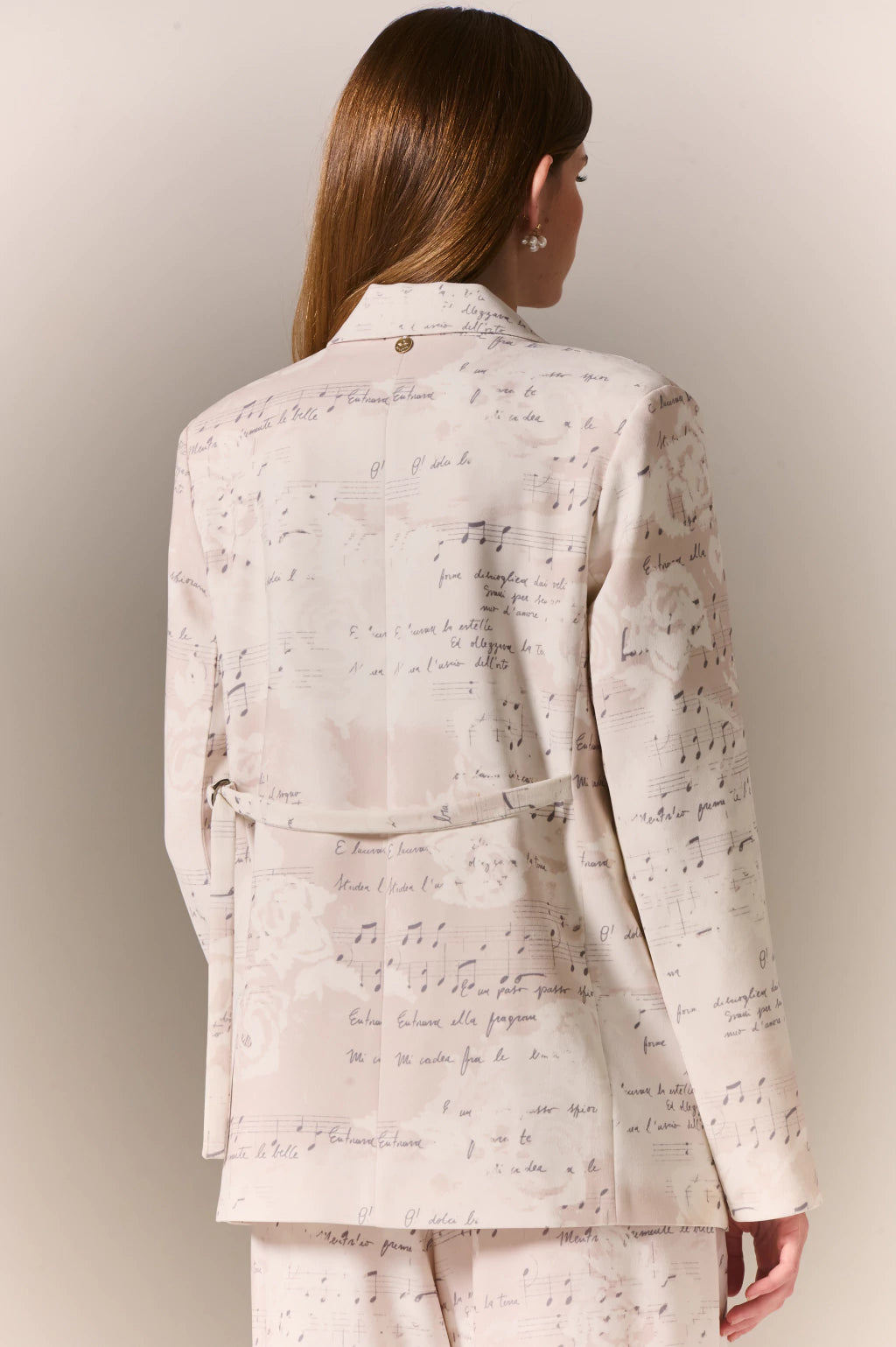 BLAZER PARTITURA STAMPA