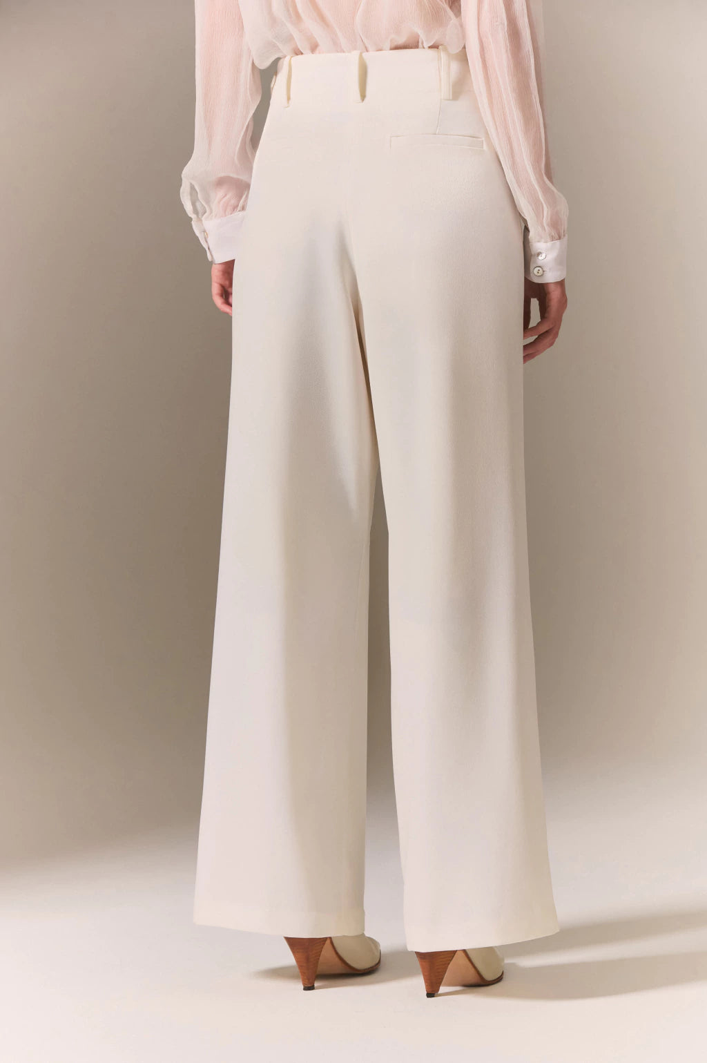 PANTALON ROMANZA OFF WHITE