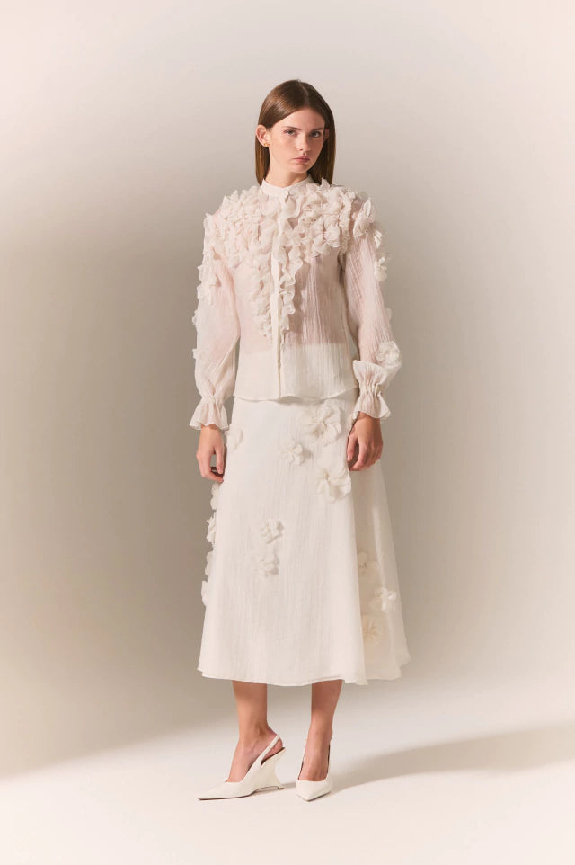 FALDA ROMANZA IVORY