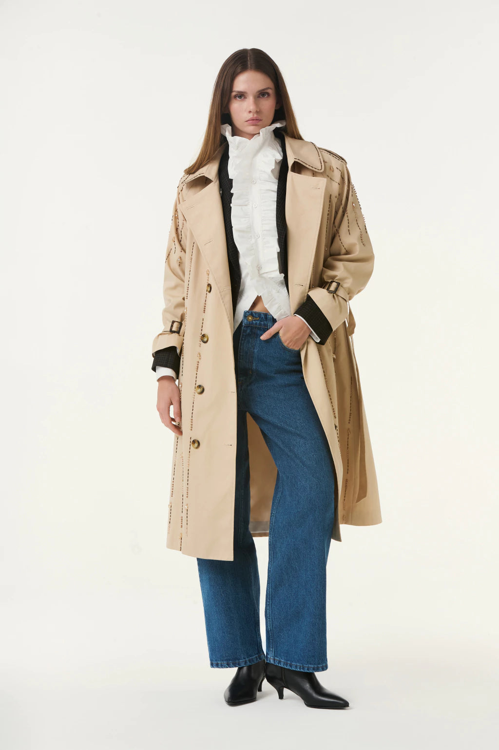 TRENCH AIDA BEIGE