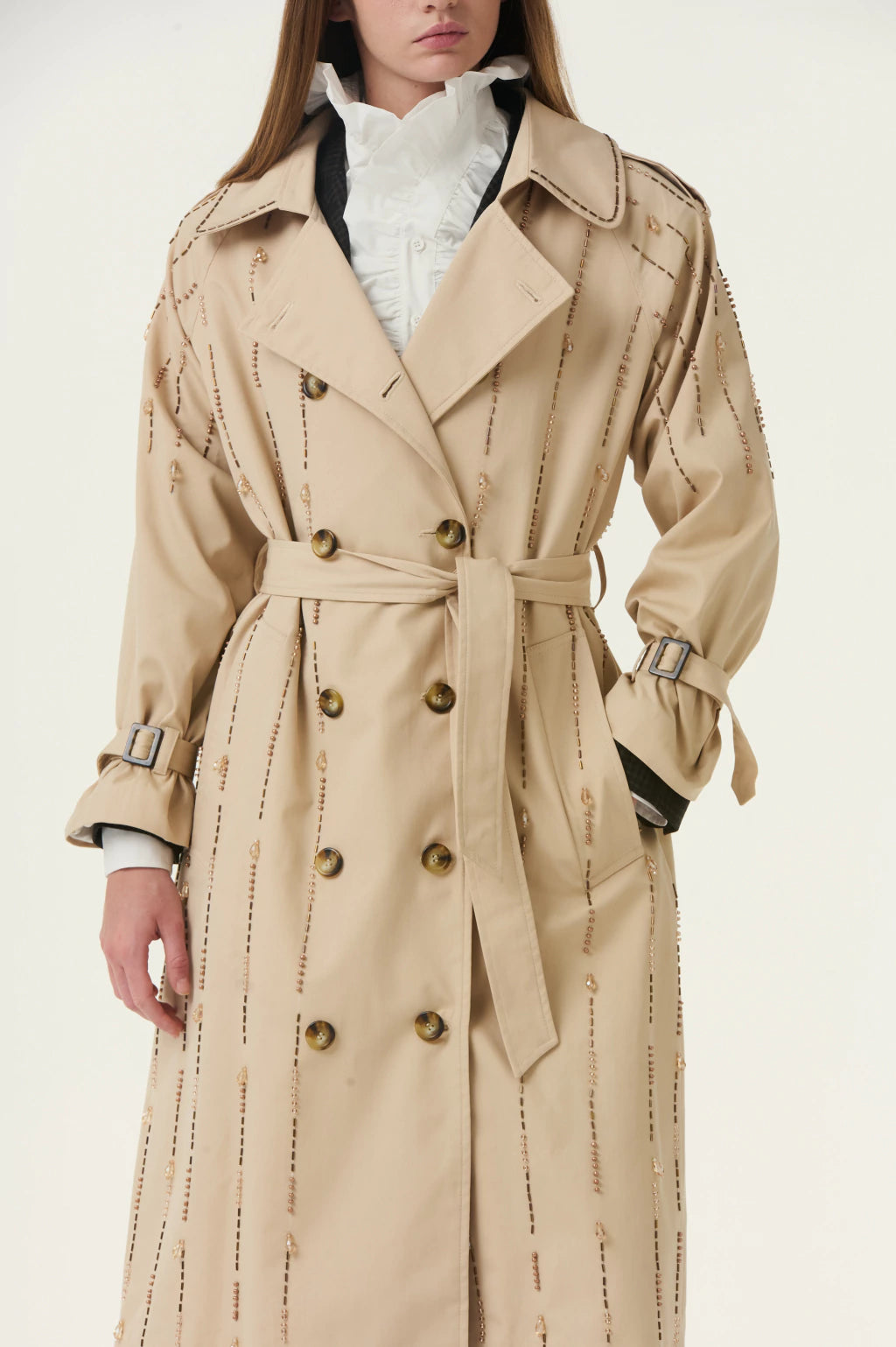 TRENCH AIDA BEIGE