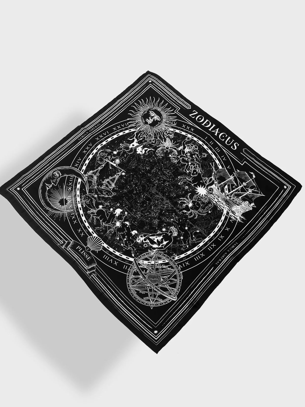 PAÑUELO ZODIACUS BLACK