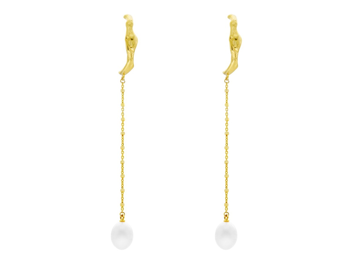 PENDIENTES AME CON PERLAS