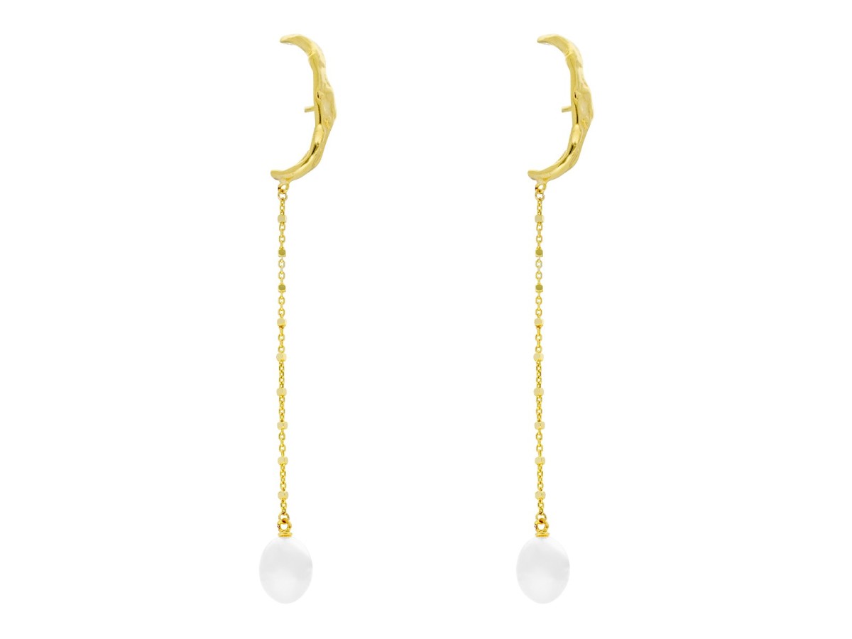 PENDIENTES AME CON PERLAS
