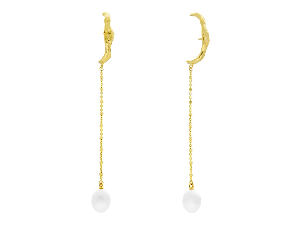 PENDIENTES AME CON PERLAS