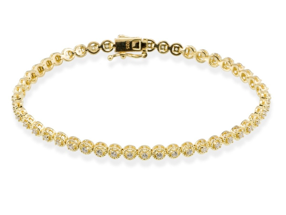 PULSERA RIVIERE ROMANTICA ORO O PLATA
